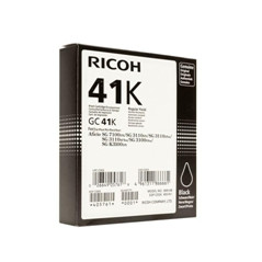 Cartucho gel ricoh gc - 41k negro (2500 pag)