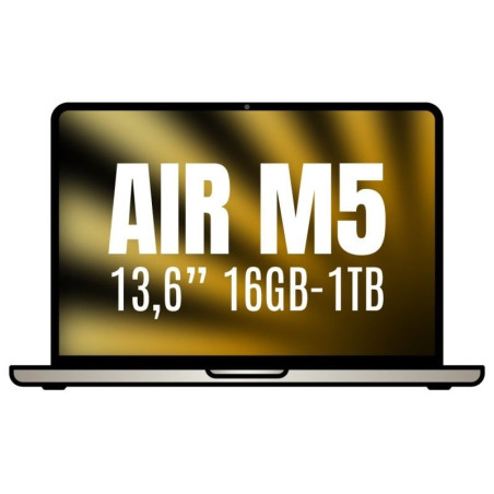 Apple Macbook Air 13,6/ M5 10-Core CPU/ 16GB/ 1TB SSD/ 10-Core GPU/ Bl