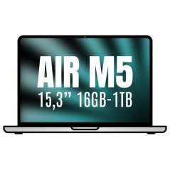 Apple Macbook Air 15,3/ M5 10-Core CPU/ 16GB/ 1TB SSD/ 10-Core GPU/ Pl