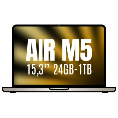 Apple Macbook Air 15,3/ M5 10-Core CPU/ 24GB/ 1TB SSD/ 10-Core GPU/ Bl