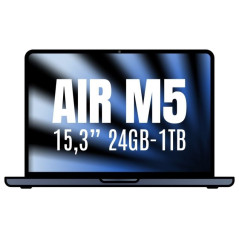 Apple Macbook Air 15,3/ M5 10-Core CPU/ 24GB/ 1TB SSD/ 10-Core GPU/ Me