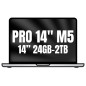Apple Macbook Pro 14/ M5 Pro 18-Core CPU/ 24GB/ 2TB SSD/ 20-Core GPU/ Plata