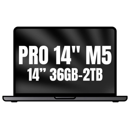 Apple Macbook Pro 14/ M5 Max 18-Core CPU/ 36GB/ 2TB SSD/ 32-Core GPU/ 