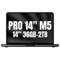 Apple Macbook Pro 14/ M5 Max 18-Core CPU/ 36GB/ 2TB SSD/ 32-Core GPU/ Negro Espacial