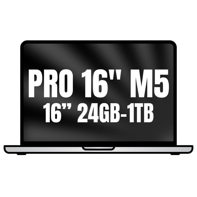 Apple Macbook Pro 16/ M5 Pro 18-Core CPU/ 24GB/ 1TB SSD/ 20-Core GPU/ Plata
