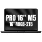 Apple Macbook Pro 16/ M5 Max 18-Core CPU/ 48GB/ 2TB SSD/ 40-Core GPU/ Negro Espacial