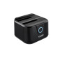 Base dock discos sata tooq 2 bahias 2.5 pulgadas - 3.5 pulgadas - usb 3.0 - funcion clonacion