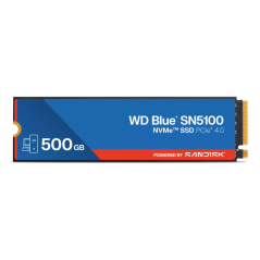 Western Digital WD Blue SN5100 500 GB M.2 PCI Express 4.0 NVMe QLC 3D 