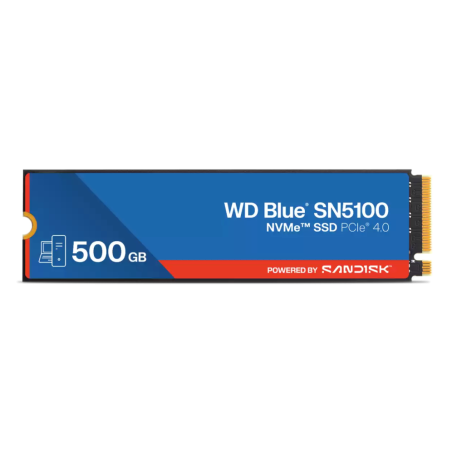 Western Digital WD Blue SN5100 500 GB M.2 PCI Express 4.0 NVMe QLC 3D 