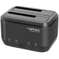NATEC Kangaroo Dual USB 3.2 Gen 1 (3.1 Gen 1) Type-A Negro