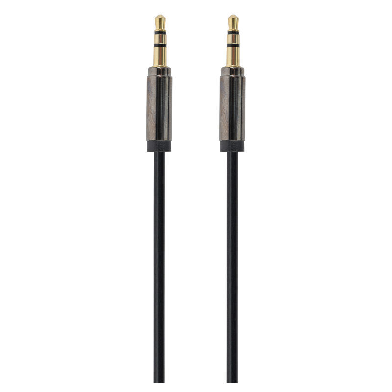 Gembird CCAP-444-6 cable de audio 1,8 m 3,5mm Negro