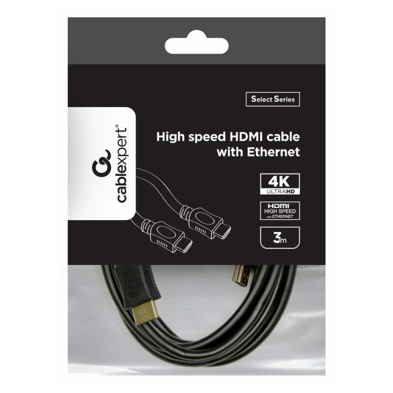 Gembird CC-HDMI4L-10 cable HDMI 3 m HDMI tipo A (Estándar) Negro, Naranja
