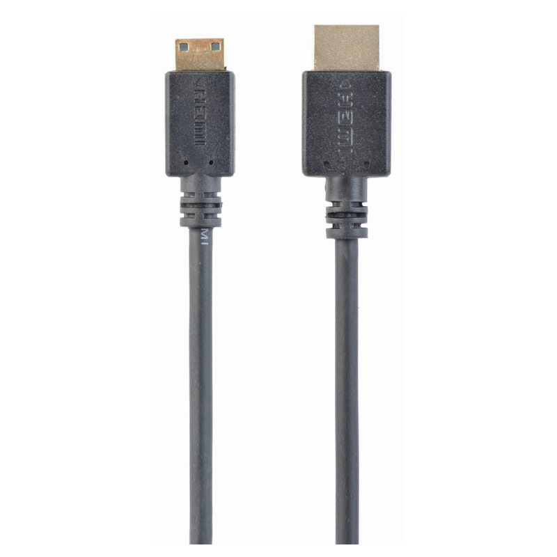 Gembird HDMI - mini HDMI, 3m cable HDMI HDMI tipo A (Estándar) HDMI Type C (Mini) Negro