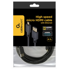 Gembird 4.5m HDMI-M/micro HDMI-M cable HDMI 4,5 m HDMI tipo A (Estánda