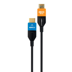Gembird CC-HDMI8K-AOC-30M cable HDMI HDMI tipo A (Estándar) Negro, Azu