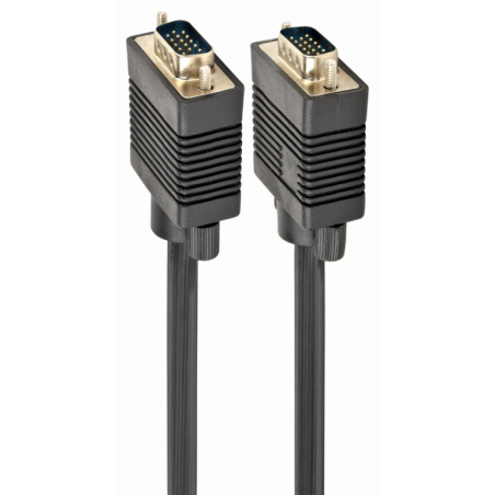 Gembird CC-PPVGA-10M-B cable VGA VGA (D-Sub) Negro