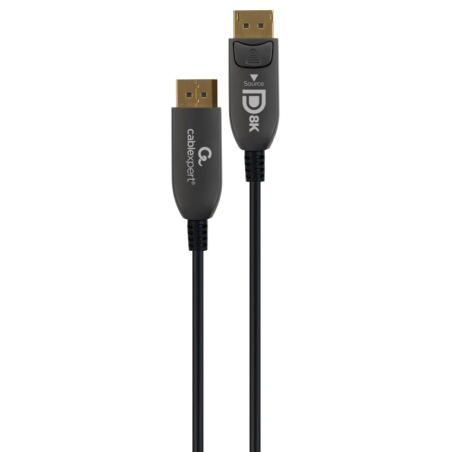 Gembird CC-DP8K-AOC-20M cable DisplayPort Negro