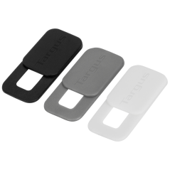 Targus AWH025GL accesorio para cámara web Tapa para webcam Negro, Gris