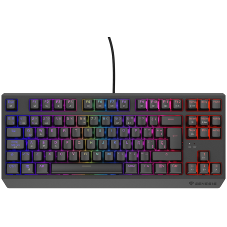 GENESIS Thor 230 TKL teclado Juego USB QWERTY Español Negro