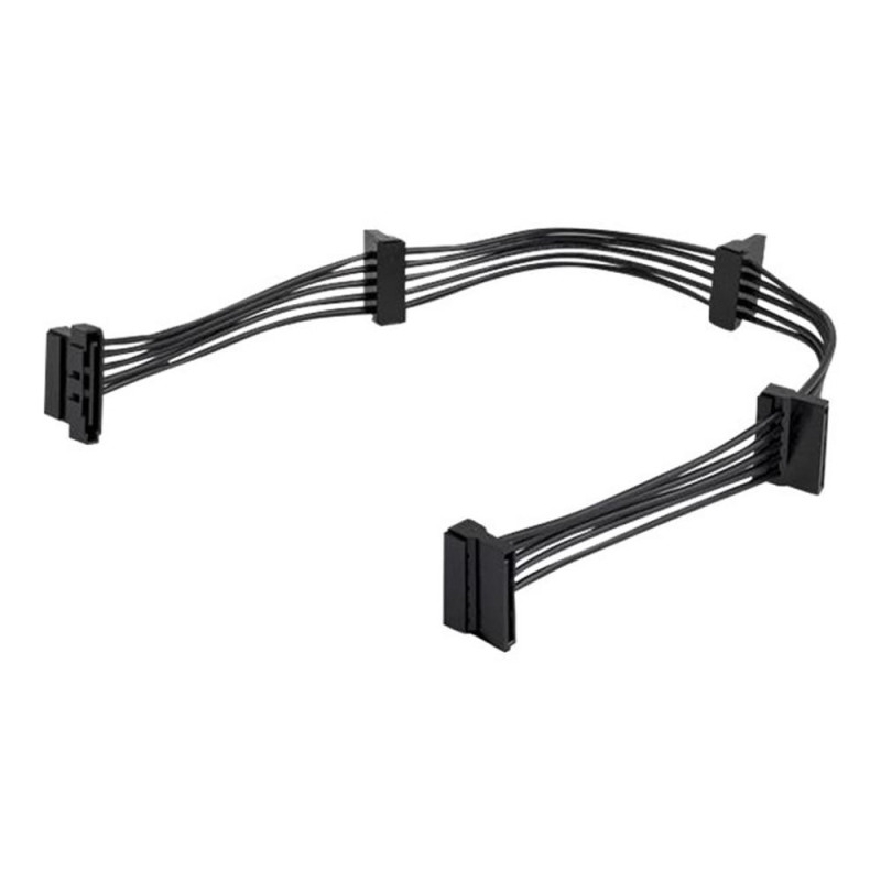 Cable divisor sata startech 0.40m - hembra - hembra - negro