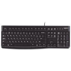 Logitech 920-002499 teclado Universal USB QWERTY Español Negro