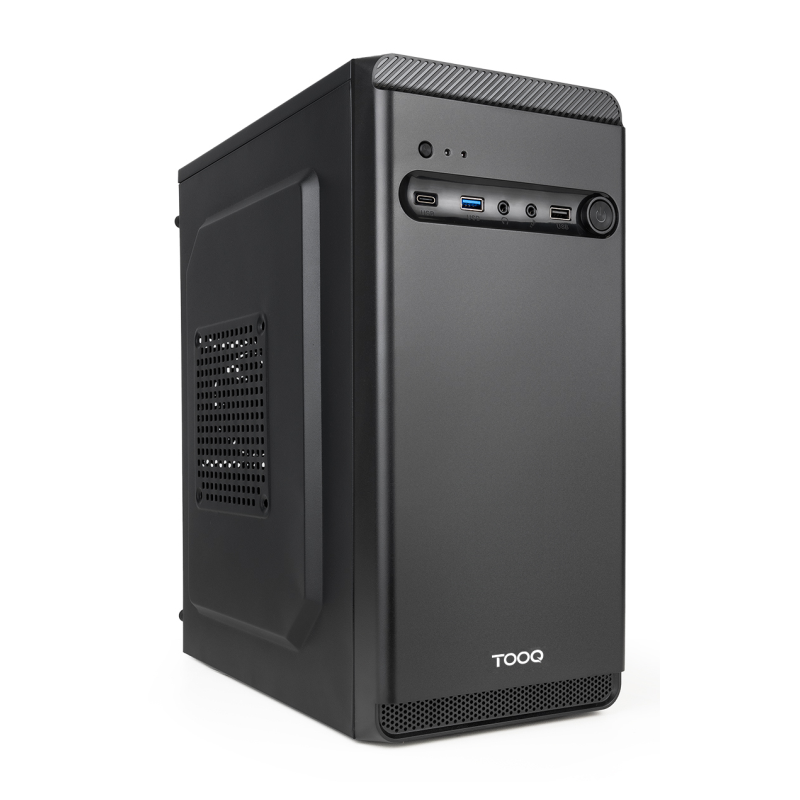 TooQ Caja Minitorre Micro-ATX “DODEKA ULTRA” Negra
