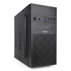 TooQ Caja Minitorre Micro-ATX “ISOBOX ULTRA”, Negra