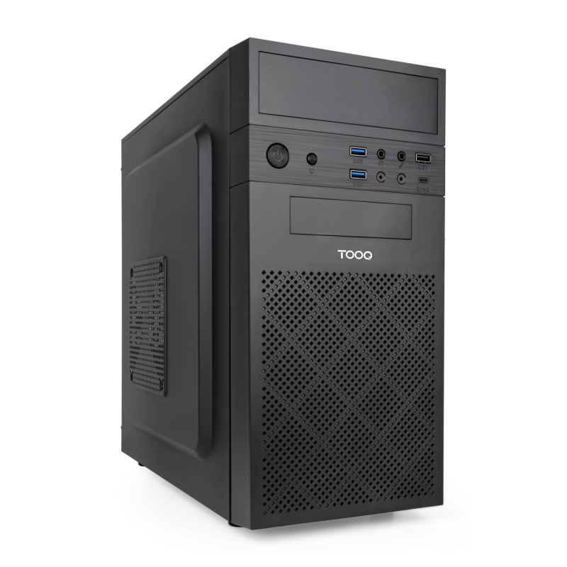 TooQ Caja Minitorre Micro-ATX “ISOBOX ULTRA”, Negra