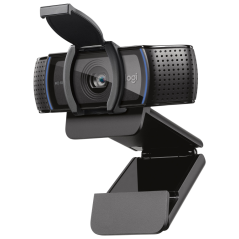 Logitech 960-001252 cámara web 1920 x 1080 Pixeles USB Negro