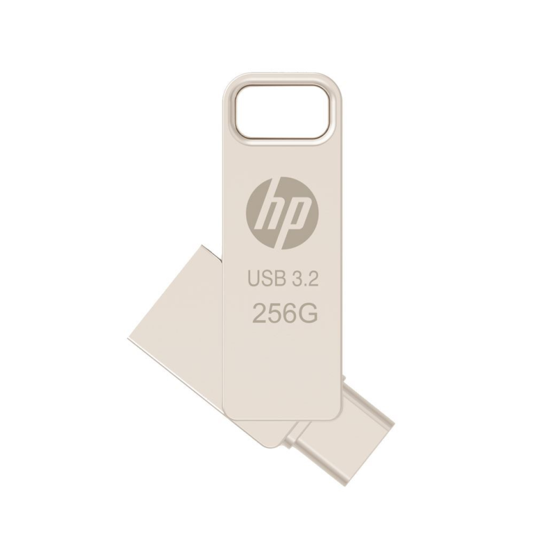 PNY HP x206C unidad flash USB 256 GB USB Type-A / USB Type-C 3.2 Gen 1 (3.1 Gen 1) Plata