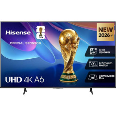 Tv hisense 43 pulgadas led 4k uhd - 43a6s - smart tv