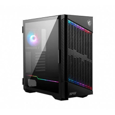 Caja ordenador gaming msi mpg velox 100p airflow atx 4 x 120mm 2 x usb