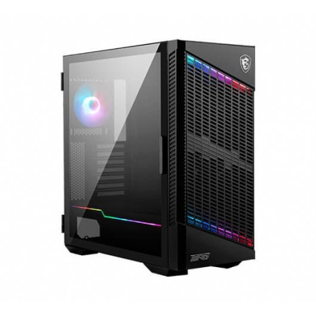 Caja ordenador gaming msi mpg velox 100p airflow atx 4 x 120mm 2 x usb