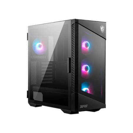 Caja ordenador gaming msi mpg velox 100r atx 4 x 120mm 2 x usb 3.2 1 x
