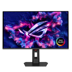Monitor oled gaming 26.5 pulgadas asus rog strix oled xg27aqdng qhd - 