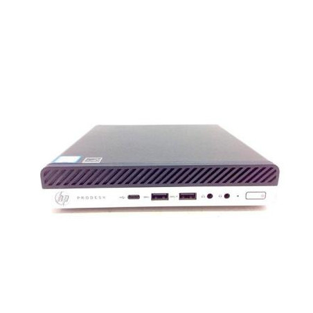 Ordenador reacondicionado mini hp 600 g4 - i5 - 8th - 16gb - 512gb nvme - win 11 pro - sin cable trebol
