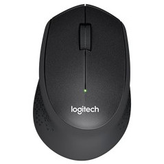 Mouse raton logitech m330 optico wireless inalambrico silent plus gris