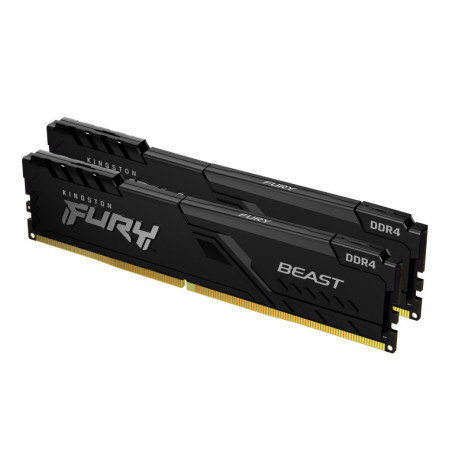 Memoria ram ddr4 32gb 2x16gb kingston - 3200mhz - pc4 - 25600 - fury b