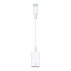 Cable usb tipo c a usb tipo a apple macho - hembra - blanco