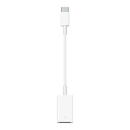 Cable usb tipo c a usb tipo a apple macho - hembra - blanco