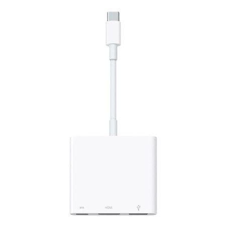 Adaptador usb tipo c a hdmi - usb tipo a - usb tipo c apple macho - he