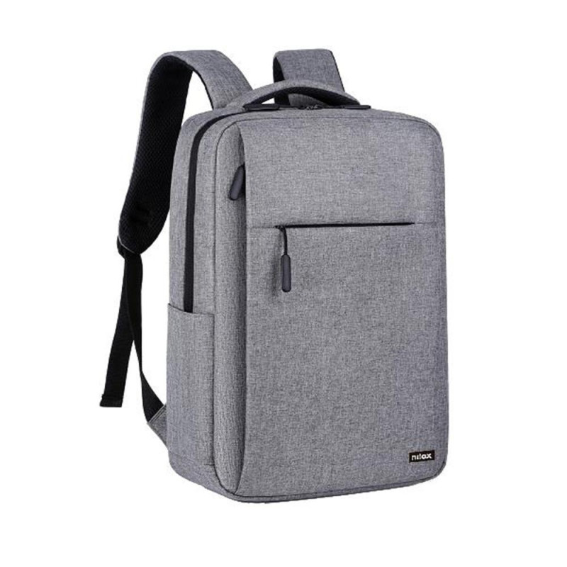 Mochila nilox nxbk035 para portatil 15.6 pulgadas gris Mochila nilox nxbk035 para portatil 15.6 pulgadas gris