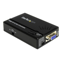 Adaptador conversor de video startech vid2vgatv2