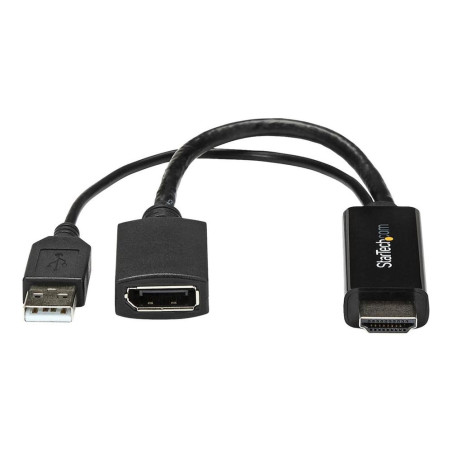 Conversor hdmi - usb tipo a a displayport startech - macho - hembra - 