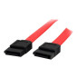 Cable sata startech 0.9m - hembra - hembra - rojo