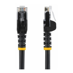 Cable de red startech latiguillo rj45 utp cat6 30.5m negro
