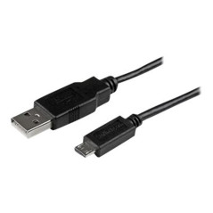 Cable micro usb tipo b a usb tipo a startech 2m - macho - macho - negr