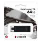 Kingston DataTraveler DT70 64GB USB C 3.2 Negro