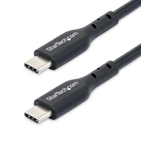 Cable usb tipo c startech 1m - macho - macho - negro