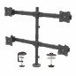 Soporte mesa startech vesa hasta 27 100x100mm max 32kg brazo cuadruple